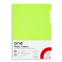 ราคา ONE ซองเอกสาร สีเขียว ขนาด A4 (12ซอง/แพ็ค) (8496648416)