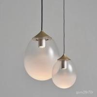 ราคา Japanese Style Pendant Light Nordic Glass Pendant Light Restaurant Bar Table Lamp Bedroom Bedside Lamp Modern Minimalist (50301003516)