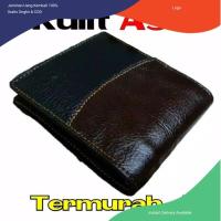 ราคา กระเป๋าสตางค์หนังผู้ชาย 100% ต้นฉบับหนังแท้พับกระเป๋าสตางค์ (28793082267)