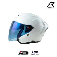 ราคา หมวกกันน็อค ID HELMET E-TRON พื้น ขาว (42573076978)