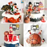 ราคา โมเดลนักบาส โมเดลซากุรางิ โมเดลรุคาว่า เซทนักบาส ลูกบาส แป้นบาส ตกเเต่งเค้ก นักบาส (22961528339)