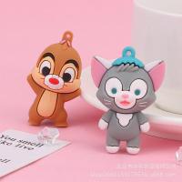 ราคา กระเป๋าดินสอมินิมอล กระเป๋า ดินสอ พวงกุญแจแหวนจิตรกรแมวกระรอกจี้สัตว์เด็กกระเป๋านักเรียนกรณีดินสอจี้ยางนุ่มพวงกุญแจของขวัญเล็กๆ (40375378854)