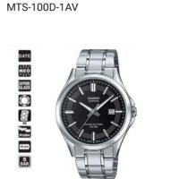 ราคา Casio Standard นาฬิกาข้อมือผู้ชาย สายสแตนเลส รุ่น MTS-100D-1AVDF (6537573073)