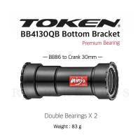 ราคา (โค๊ดส่วนลด) กะโหลกจักรยาน TOKEN 4130 สำหรับเฟรม BB86 ที่ต้องการใช้จานแกน30มิล ลูกปืน 4 ตลับแข็งแรงแน่นอน (9015397662)