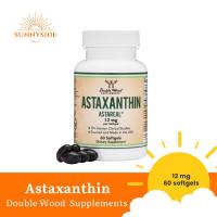 ราคา Double Wood Supplements - Astaxanthin (12 mg - 60 softgels) แอสตาแซนธิน ต้านอนุมูลอิสระ (44163904761)