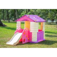 ราคา บ้านเด็กเกาหลี บ้านพลาสติกเด็กเล่น บ้านของเล่นเด็กหลังใหญ่ บ้านสนามเด็กเล่น สไลเดอร์เด็ก แบรนด์เกาหลีEduplay(PH-SL7338V) (2128938932)