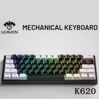 ราคา K620 Laven Mechanical Gaming Keyboard RGB Type-C - Blue Switch Red Switch (26682645433)