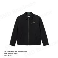 ราคา Lacoste เสื้อแจ็คเก็ต รุ่น Short Zipped Cotton Twill Padded Jacket Code: BH5958 10 031 (26371289684)