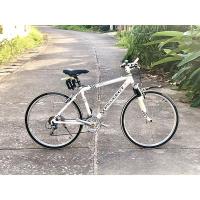 ราคา จักรยานเสือภูเขา เก่าญี่ปุ่น ยี่ห้อ Peugeot cadet แท้ SMT สีขาวสวยๆ เฟรมอะลู โช้คหน้า (4561367836)