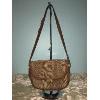 ราคา ขายกระเป๋าสะพายข้างหนังกวางแท้ แบรนด์ Castioni มือสอง (21776970458)