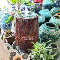 ราคา โอ่งน้ำล้น เซรามิคทรงแจกัน น้ำล้นจัดสวน น้ำล้นตั้งพื้น น้ำล้นแต่งบ้าน น้ำล้นเสริมฮวงจุ้ย อ่างน้ำล้น อ่างปลา ของแต่งสวน (21537754332)