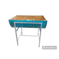 ราคา เตาย่างถังเหล็ก ขนาด 200 ลิตร พร้อมแผ่นรองถ่านจัมโบ้ (คละสี) (23147363636)