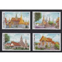 ราคา B611 แสตมป์ไทยยังไม่ได้ใช้ ชุดวัด ปี 2545 ครบชุด 4 ดวง (5928374080)