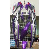 ราคา ชุดสี sonicใหม่ปี2004-2005 สีม่วงแก้วติดลายสติกเกอร์ ชุด7ชิ้น (7435941064)