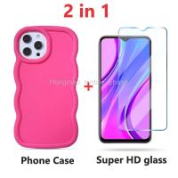 ราคา 2-in-1 เคสโทรศัพท์กันกระแทก + กระจกนิรภัยป้องกันฟิล์มสําหรับ Huawei Nova Y6P Y7 Y6 Y90 Y70 Y71 Y9 Y9S Y6s 7i 3i Plus Pro 2019 2018 Honor X6A X8A X6G X6s 5G X7 (25885653534)