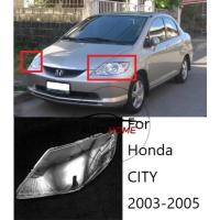 ราคา คุณภาพออร์ignal เลนส์ครอบไฟหน้า เลนส์ไฟหน้า สําหรับ HONDA CITY 2003 2004 2005 หัวเปลี่ยนโคมไฟแสงเลนส์หัวโคมไฟฝาครอบเลนส์ (28820048280)