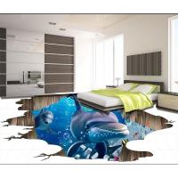 ราคา 3D Wall sticker [A30] สติกเกอร์ติดผนัง 3มิติ สติ๊กเกอร์ติดผนัง สติ็กเกอร์ติดผนัง กันน้ำ ปลาโลมา+ทะเล ติดพื้น ติดผนัง (16848497470)