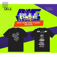 ราคา HOT SALEปกติ เสื้อยืด DICE YEAR ONE () ผ้าฝ้ายแท้ 100% คอกลมแขนสั้น สไตล์ Unisex สีดำ-ขาว ใส่ได้ทุกเพศ (26685501300)