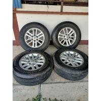 ราคา ล้อแม็กซ์พร้อมยาง โตโยต้าวีโก้แชมป์ขนาด265/65/R17 (ขายต่อวง) (25022708323)