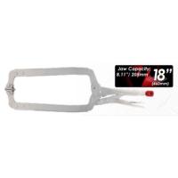 ราคา STEELER ST-2818-CL คีมล็อคตัวซี 18" มีแผ่นหนีบ คีมล็อคปากตัวซี 18" คีมล็อครูปตัวซี 18" (21542893251)