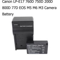 ราคา แบตเตอรี่กล้อง Canon LP-E17 760D 750D 200D 800D 77D EOS M5 M6 M3 (27240491632)