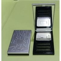 ราคา ตลับแป้งเปล่า BSC พร้อมกระจก สำหรับใส่แป้งรีฟีล สินค้ามือสอง สภาพดี (24941560384)