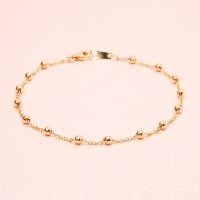 ราคา Grace Fine Jewelry สร้อยข้อมือทองแท้ 9k Rosario ลายโซ่เม็ดบอลใหญ่ (17736036868)