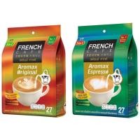 ราคา FRENCH CAFE เฟรนช์ คาเฟ่ อโรแม็กซ์3in1ออริจินัล 27ซอง (20549806066)