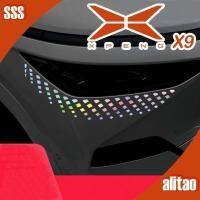 ราคา [READY]XPENG X9 Laser Decorative Stickers Body Kit XPENG X9 EV Car Decoration Accessories SOR0 (43074879366)