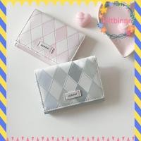 ราคา กระเป๋าบัตรพิวม่าลายตารางสีน้ำเงินสไตล์เกาหลี สำหรับผู้หญิง ใช้งานได้หลายแบบ (43219414602)