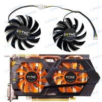 ราคา ZOTAC/ZOTAC GTX660ti 660 650ti 560 พัดลมระบายความร้อนการ์ดกราฟิก (41470401884)
