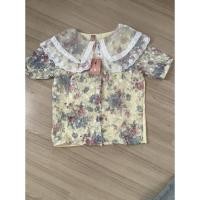 ราคา เสื้อลูกไม้สีเหลืองงานมือ 1 (8327253950)