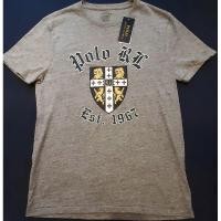 ราคา ของแท้ เสื้อยืด POLO RALPH LAUREN สีเทา size M (4867884672)