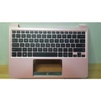 ราคา Topcase Palmrest Keyboard Frame Asus e203 e203m e203mah สีชมพู Original smooth (44372023636)
