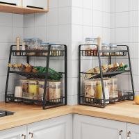 ราคา Vinco MALL ชั้นวางขวดเครื่องปรุง เหล็กเคลือบกันสนิม ชั้นวางเครื่องปรุงในครัว 3/4ชั้น ฐานเอียง วางขวดสูงได้ ทนทานแข็งแรง (43872193282)