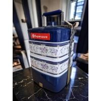 ราคา ปิ่นโตเมลามีน 3 ชั้นครึ่ง ตรานก ซุปเปอร์แวร์ (21780681443)