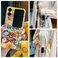 ราคา N3flip เคสโทรศัพท์มือถือ TPU กันกระแทก ลายการ์ตูนหน้ายิ้ม แต่งแสงสีฟ้า สําหรับ Oppo Find N2 N3 Flip 5G FindN2Flip (20476646028)