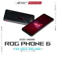 ราคา ASUS ROG Phone 6 12GB (AI2201), Mobile Phone (โทรศัพท์มือถือ), 6.78" FHD+, Qualcomm Snapdragon 8+ Gen1, Android 12.0, 12GB/256GB, 12M/50M+13M+5M CAMERA, 5G, DUAL SIM (Black/White) (19542459399)