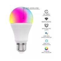 ราคา ▦หลอดไฟอัจฉริยะ LED WiFi สำหรับ Alexa และ Google หลอดไฟควบคุมด้วยเสียงอัจฉริยะ หลอดไฟปรับสีได้ Smart LED RGB Light Bulb (7897747402)
