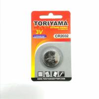ราคา ถ่านToriyama ถ่านกระดุม Toriyama CR2032 3V Lithium Cell ถ่านเมนบอร์ดคอมฯ ถ่านรีโมทรถยนต์ ถ่านรีโมท (10915288832)