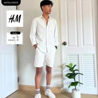 ราคา เสื้อเชิ้ตแขนยาว สีขาว ป้ายH&M (27352500641)
