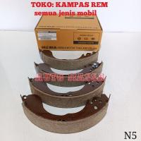 ราคา ผ้าเบรคหลัง NISSAN JUKE รองเท้าเบรก NISSAN JUKE (41221192423)