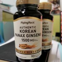 ราคา โสมเกาหลี​ โสมคน​ Korea Panax Ginseng 1500mg​ Korean Ginseng Extract 500mg​ per​ Capsule (24464299707)