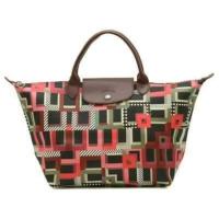 ราคา Longchamp Le Pliage Artwalk ไซส์ M หูสั้น สีOpera (8434253)