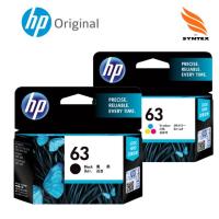 ราคา HP63 หมึกอิงค์เจ็ท​HP 63/BK/COLOR ตลับหมึกอิงค์เจ็ท HP 63 หมึกสีดำ/3สี สีสด คมชัด เด่นชัดทุกรายละเอียด สั่งพิมพ์ได้หมดท (11635782356)