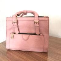 ราคา กระเป๋าหนังZara (319499488)