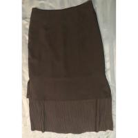 ราคา กระโปรงทำงานสีเทาเข้มท่อนล่างผ้าชีฟองพลีท (29442176552)