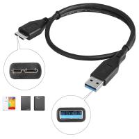 ราคา USB 3.0 Type A To Micro B Extension Cable for External Hard Drive Disk HDD for Samsung S5 Note3 USB HDD Data Cable 40cm (6310674247)