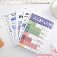 ราคา Cutep 2025 Yearly Planner ปฏิทิน Family Home Planner Calender 2025 Full Year Planner (43276167969)