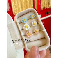 ราคา พร้อมส่ง ส่งฟรี ต่างหูดอกเดซี่ ต่างหู1สลึง ต่างหูครึ่งสลึง ต่างหูทองคำแท้ 96.5% (27612362839)